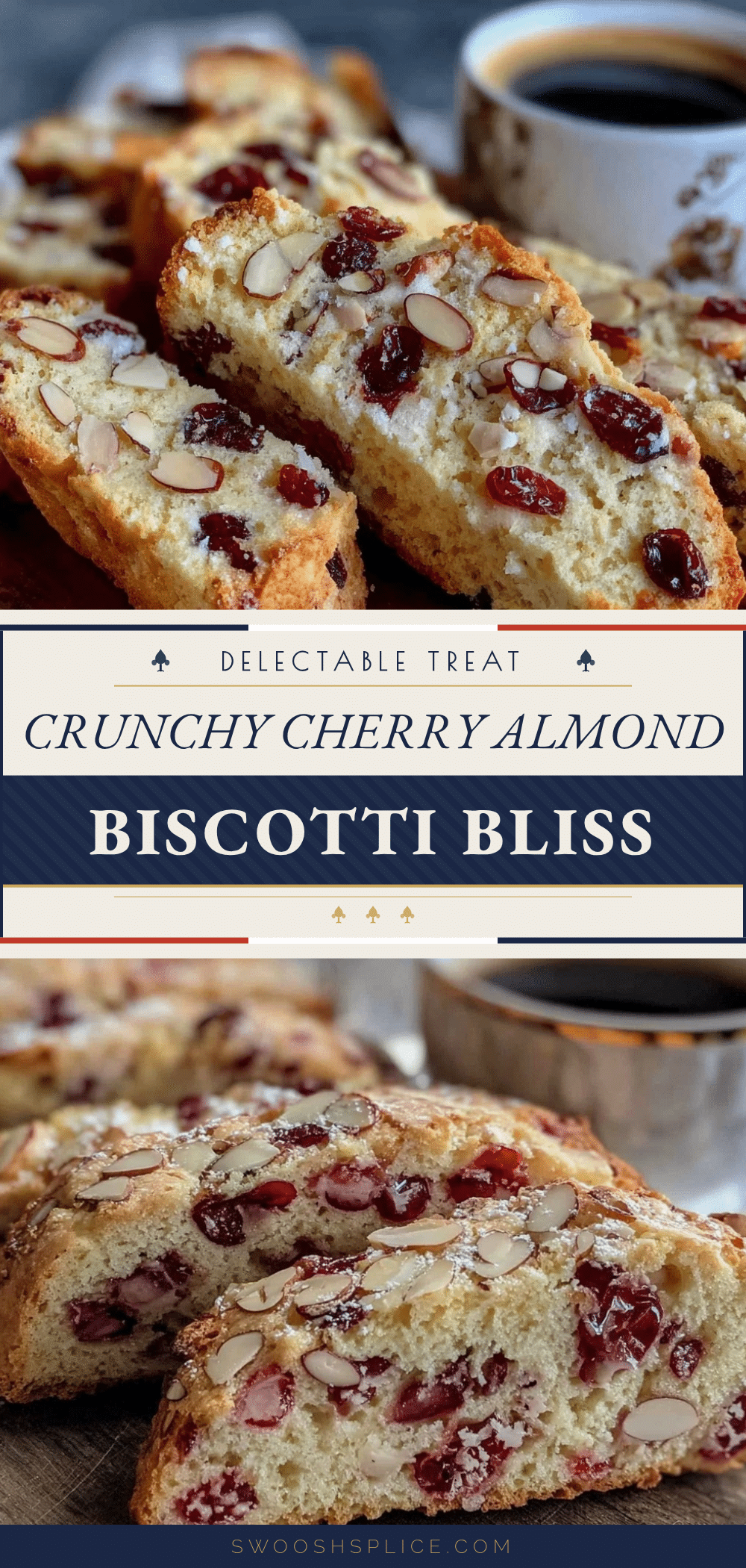 crispy cherry almond biscotti recipe