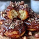 Ferrero Rocher inspired donuts - featured image