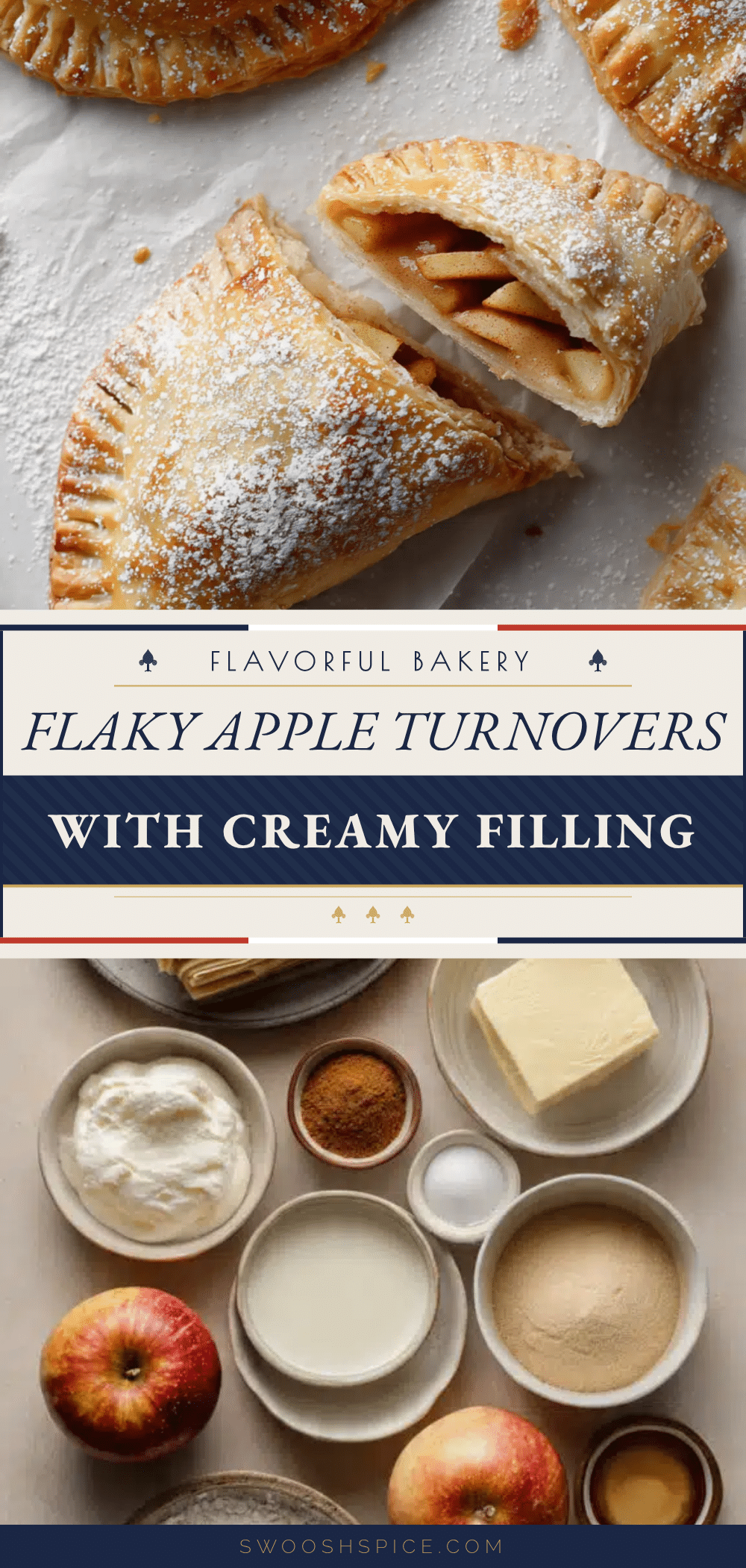 flaky apple turnovers recipe