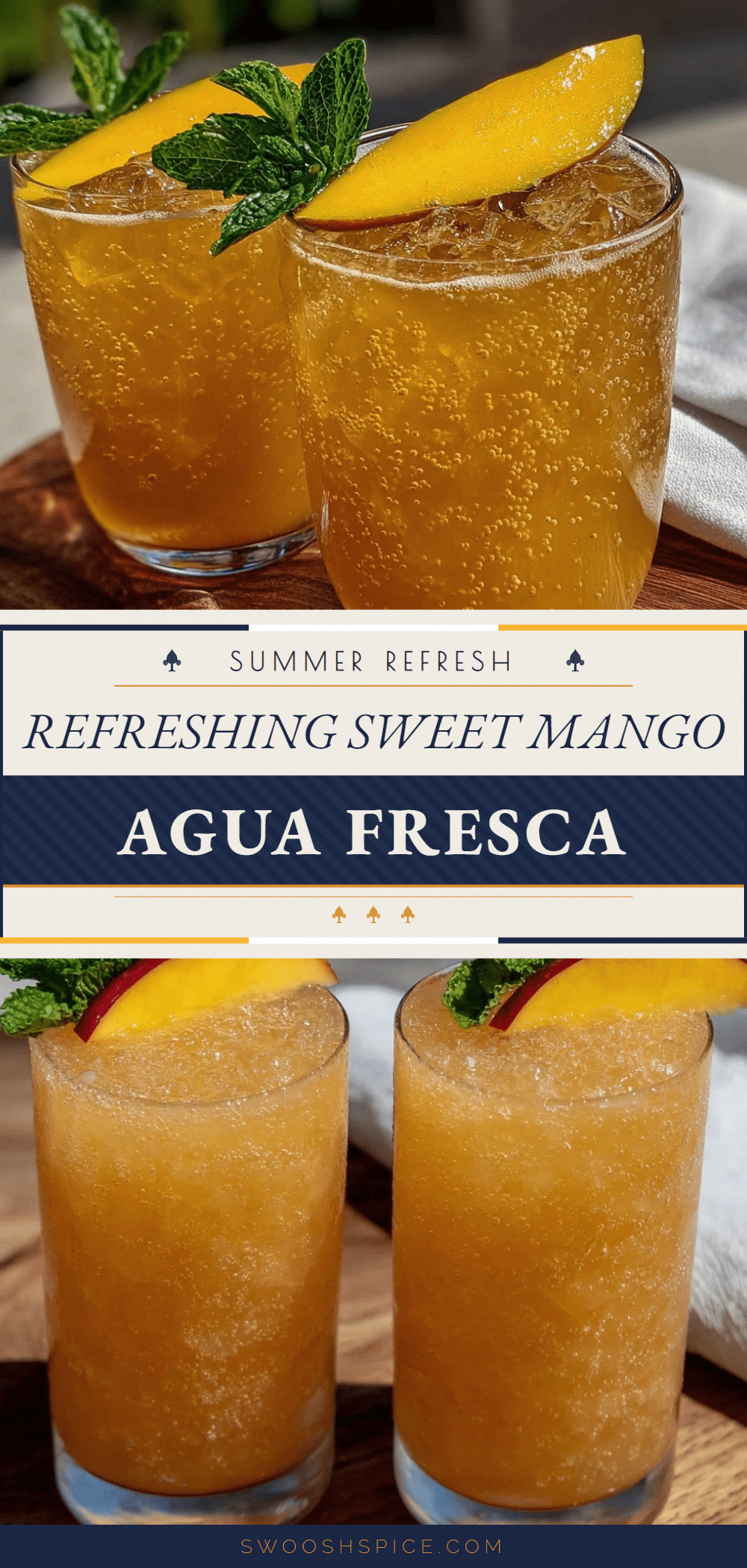fresh mango agua fresca recipe