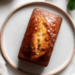 moist honey vanilla banana bread - featured image