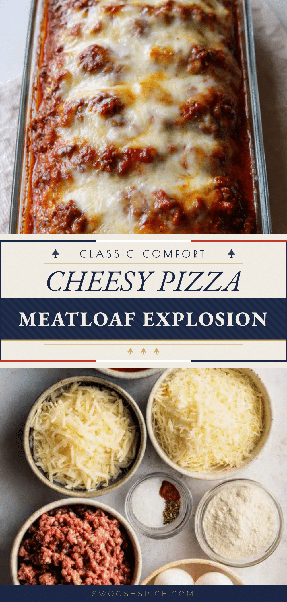 savory pizza meatloaf recipe
