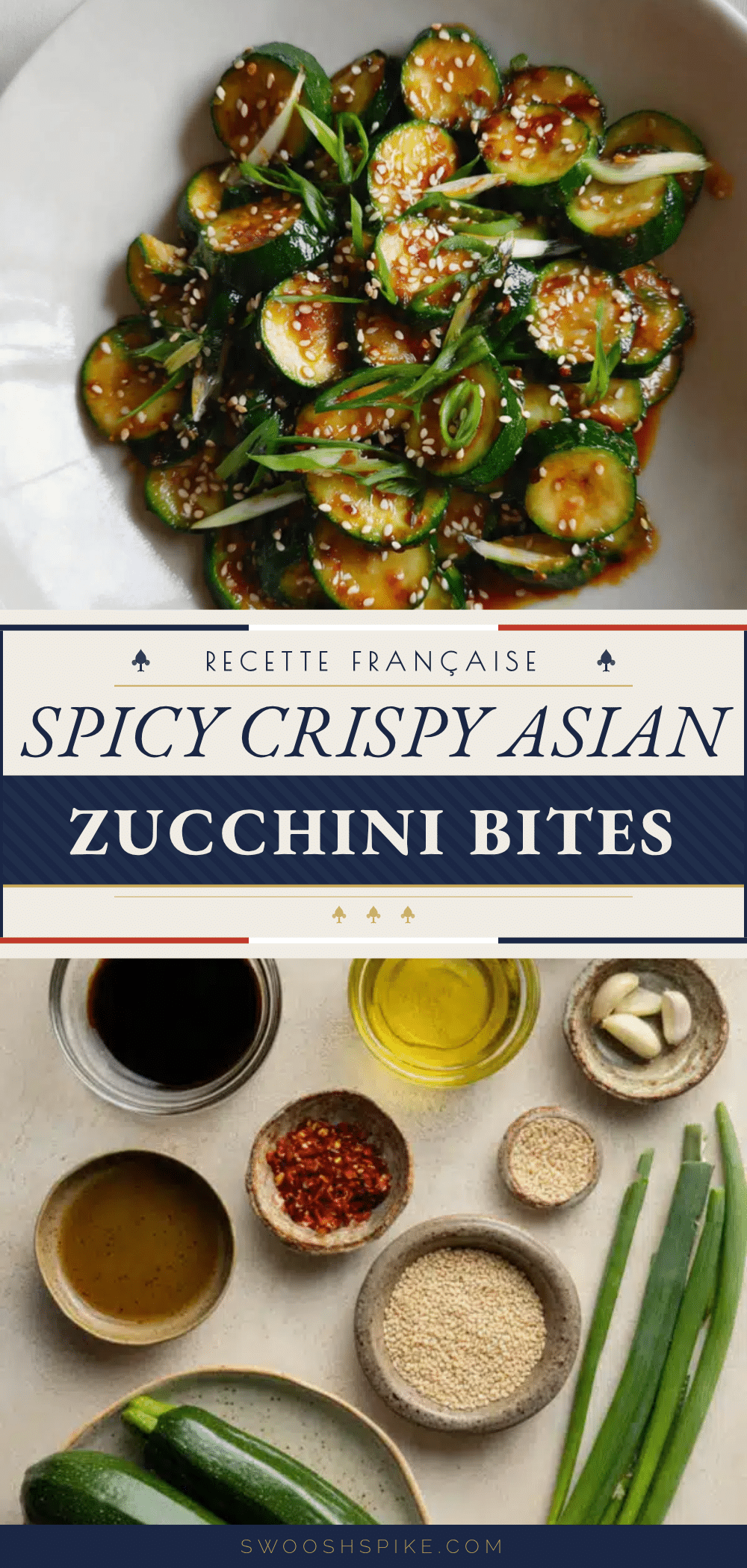 spicy asian zucchini recipe recipe
