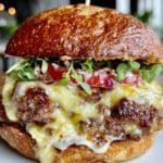 ultimate juicy locked burger recipe - featured image
