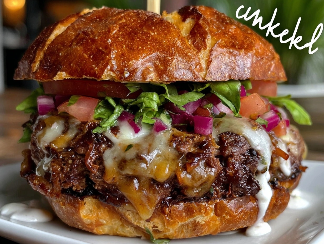 ultimate juicy locked burger recipe preparation steps
