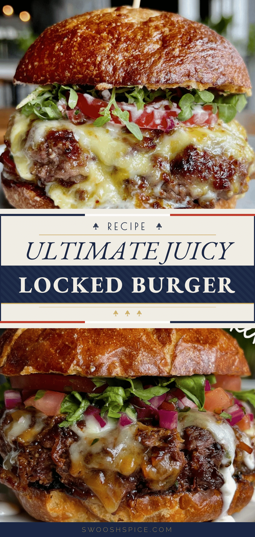 ultimate juicy locked burger recipe recipe