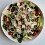 better than olive garden salad recipe - featured image