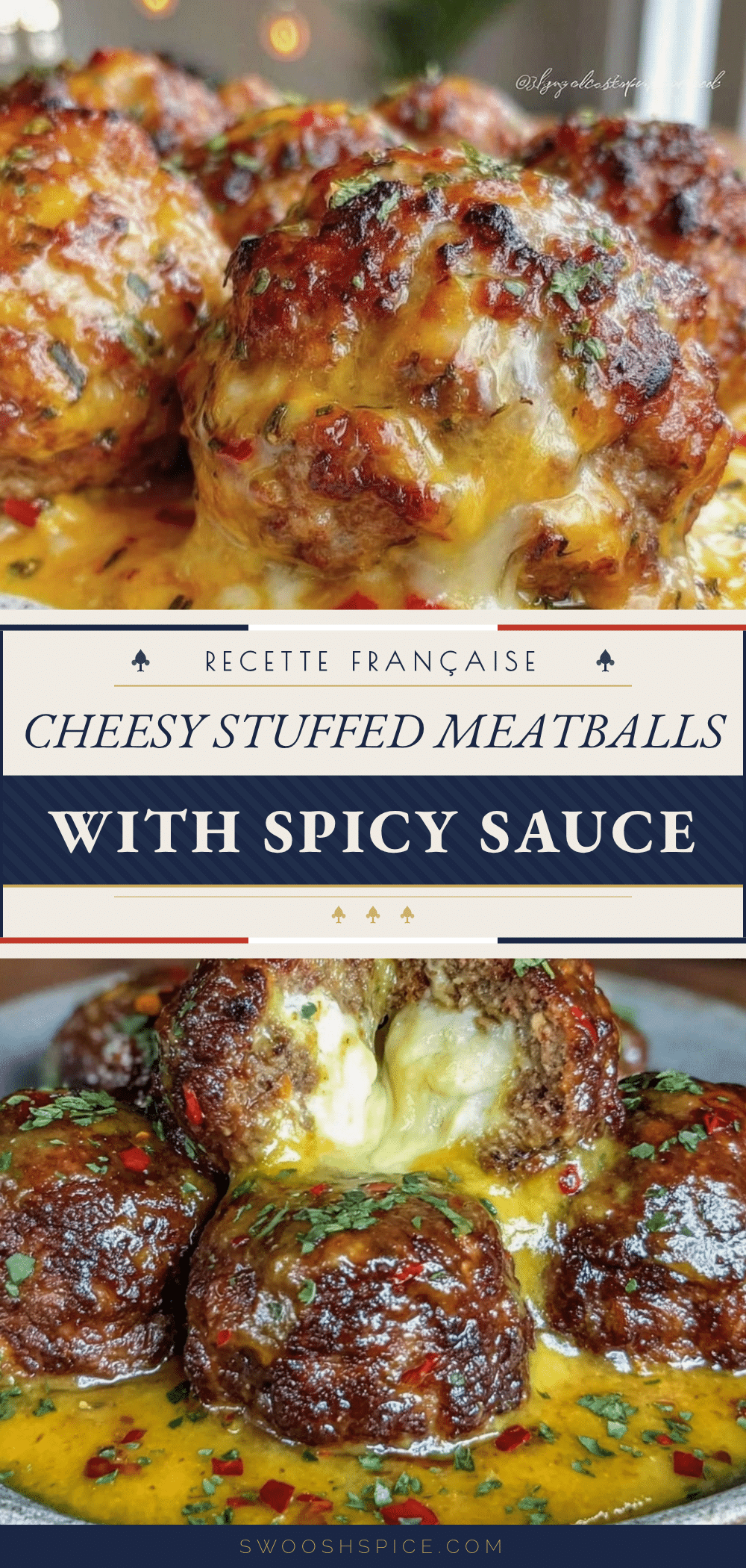 cheese stuffed meatballs recipe