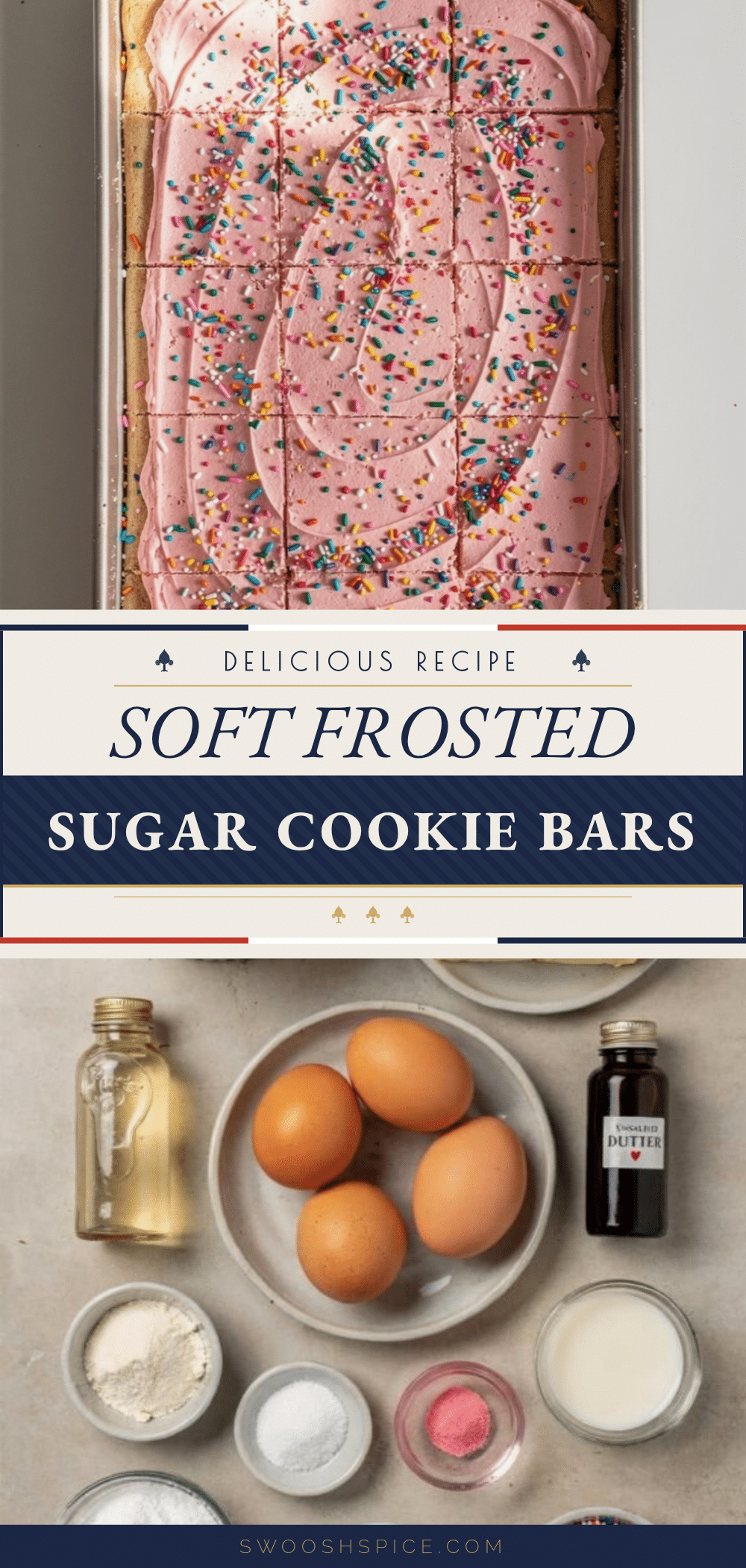 cozy frosted sugar cookie bars recipe