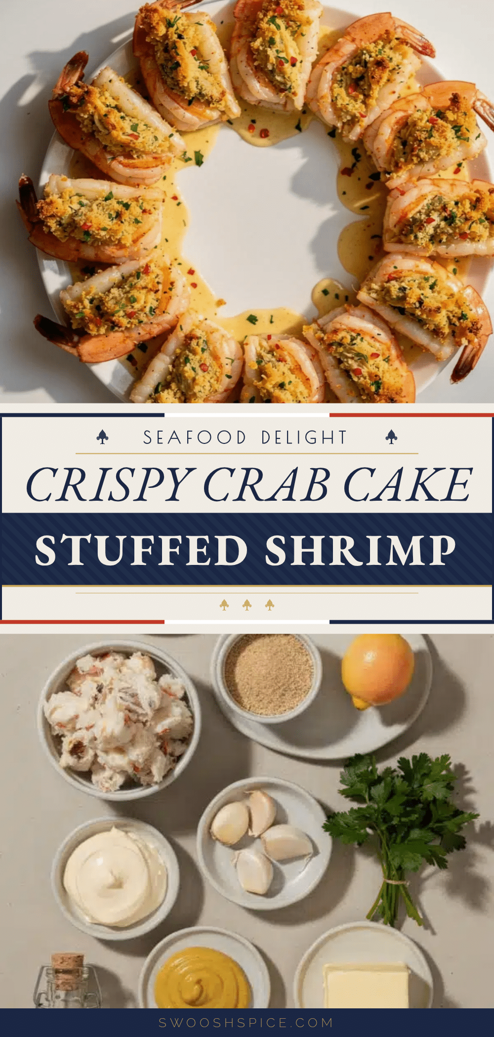 crab cake stuffed shrimp recipe