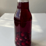 cranberry syrup recipe - featured image