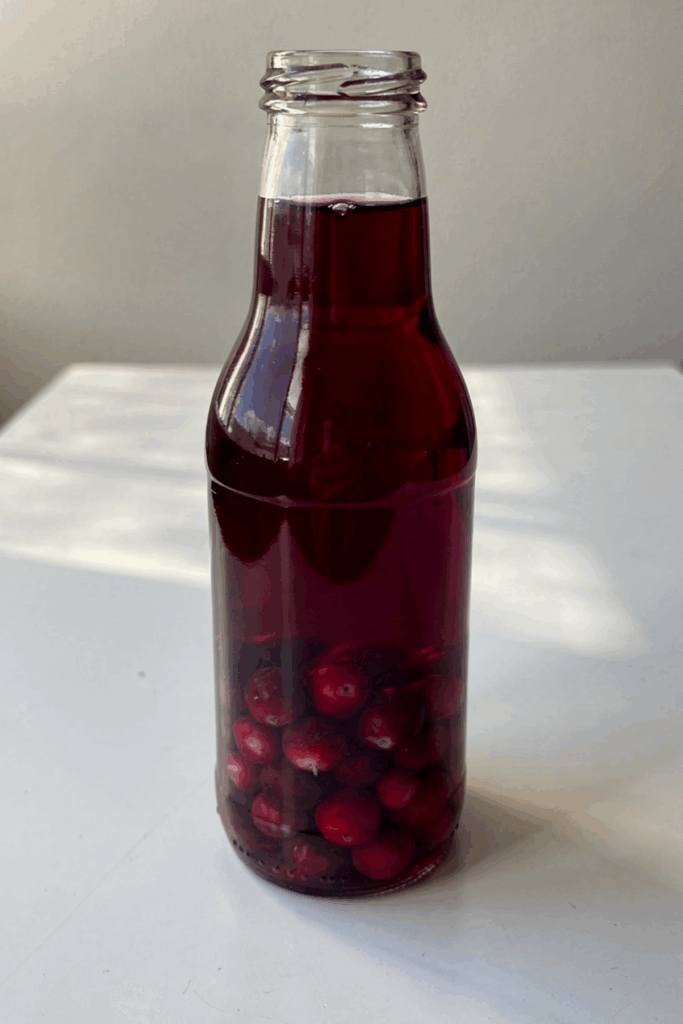 cranberry syrup recipe - featured image