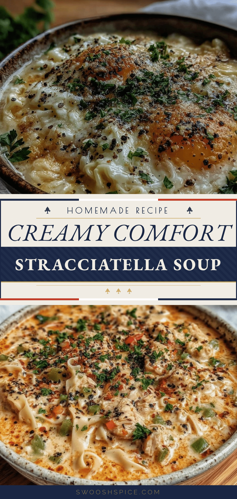 Creamy Comfort Stracciatella Soup recipe