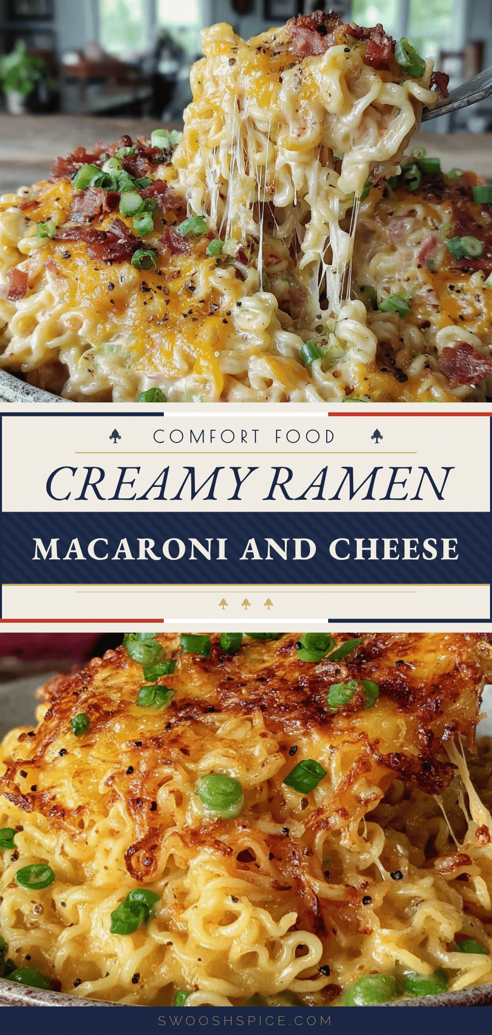 creamy ramen macaroni cheese recipe