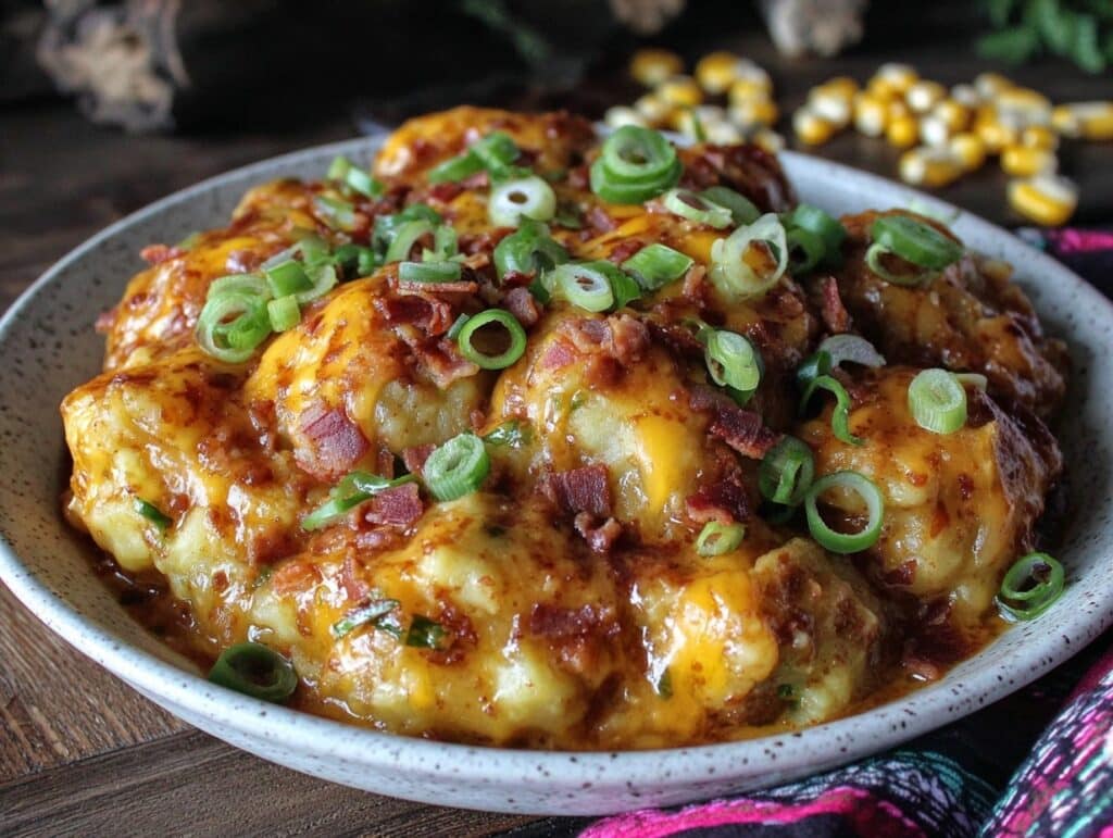 creamy tex-mex mashed potatoes - featured image