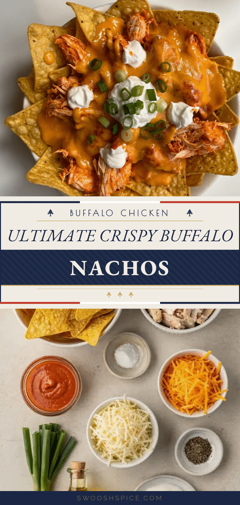 crispy buffalo chicken nachos recipe