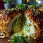 crispy chicken kiev casserole - featured image