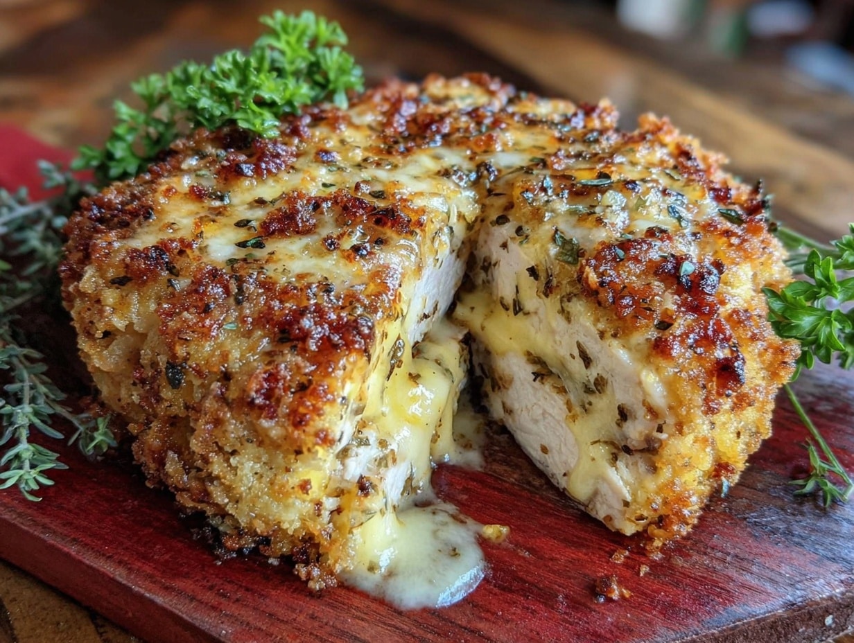 crispy chicken kiev casserole preparation steps
