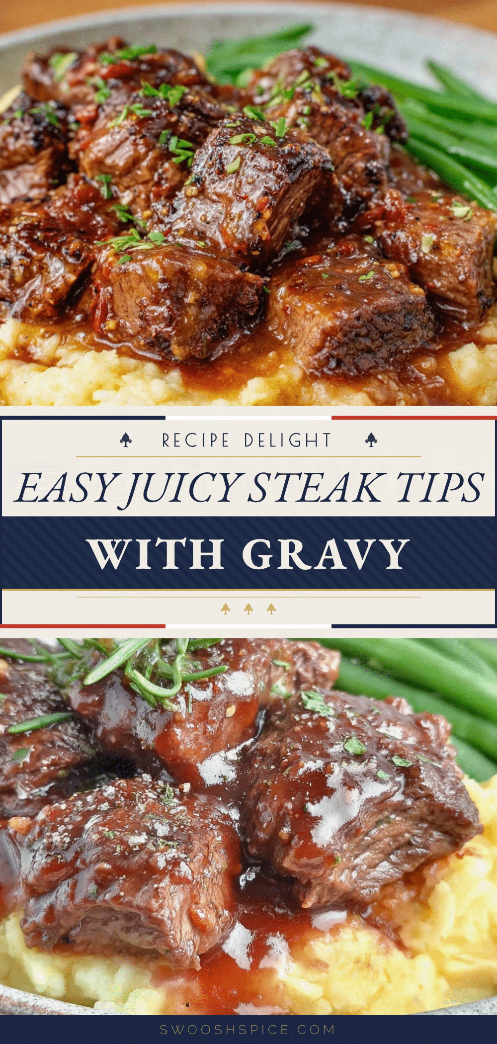 easy weeknight steak tips and gravy recipe