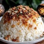 fluffy lebanese rice - featured image