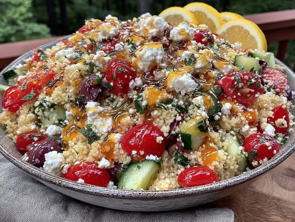 Fresh Mediterranean Couscous Salad - featured image