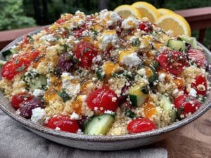 Fresh Mediterranean Couscous Salad - featured image