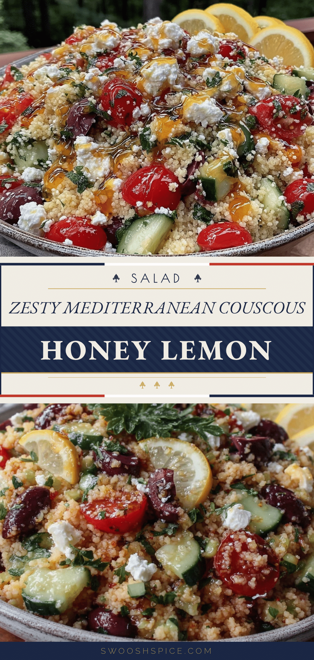 Fresh Mediterranean Couscous Salad recipe