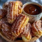 homemade churros recipe - featured image