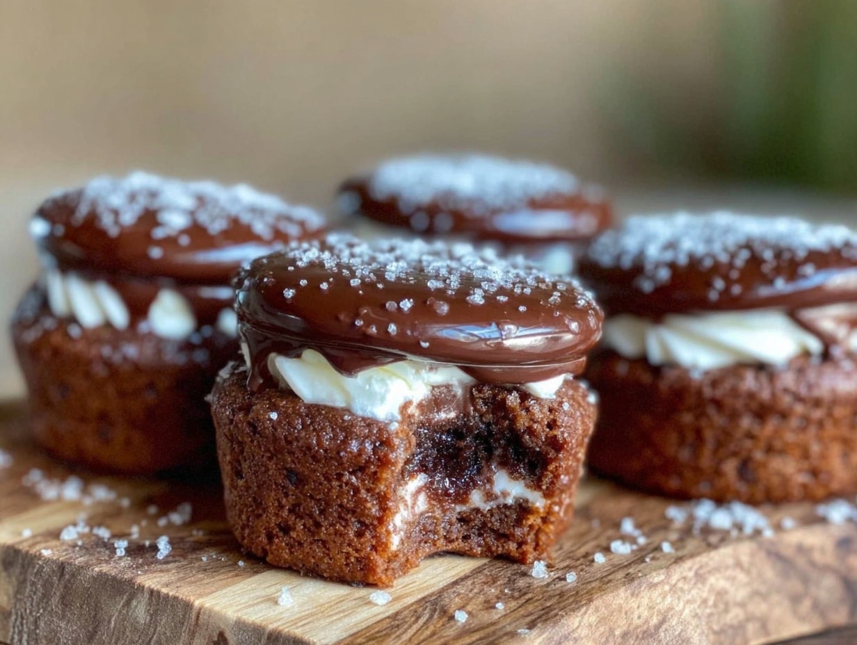homemade Hostess cupcakes preparation steps