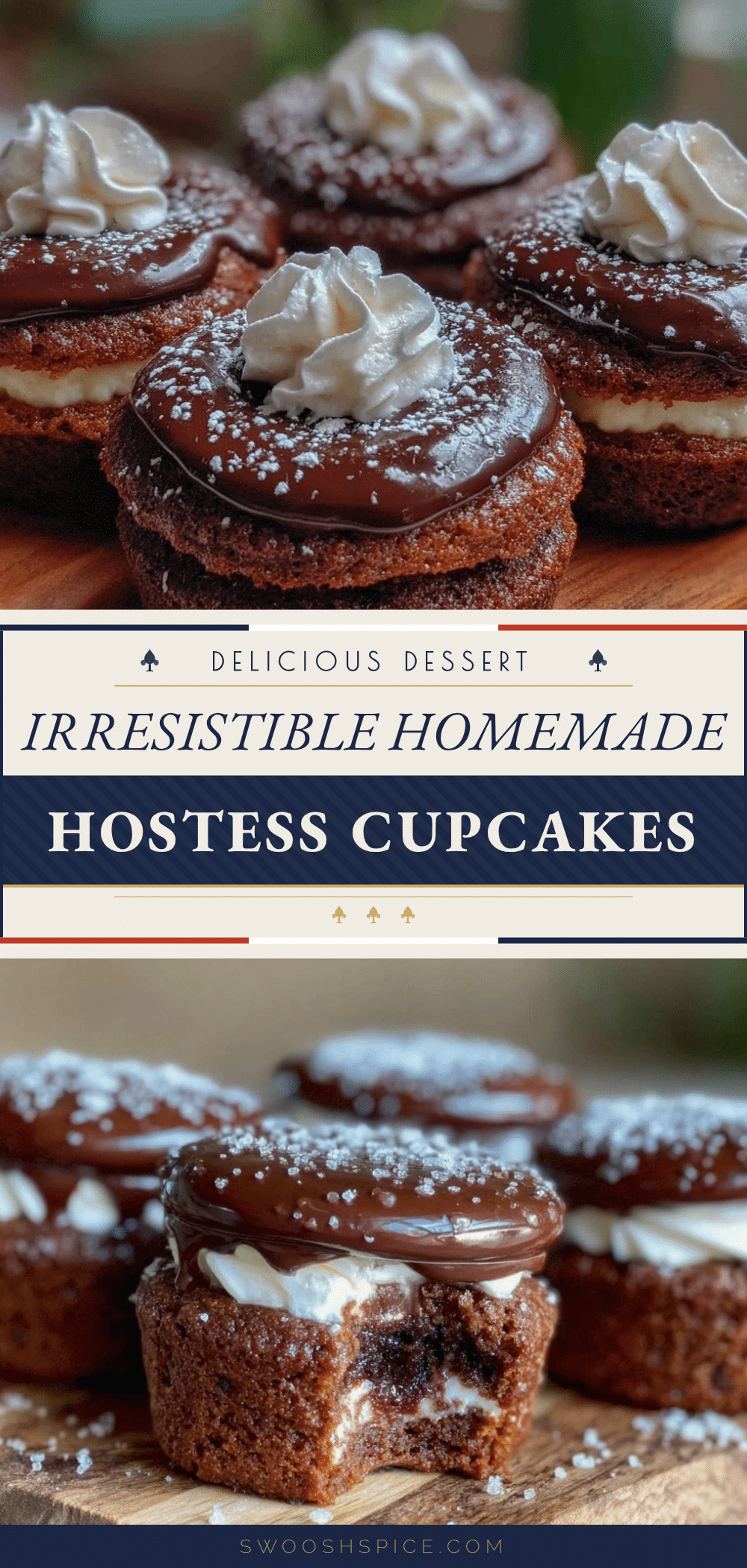 homemade Hostess cupcakes recipe