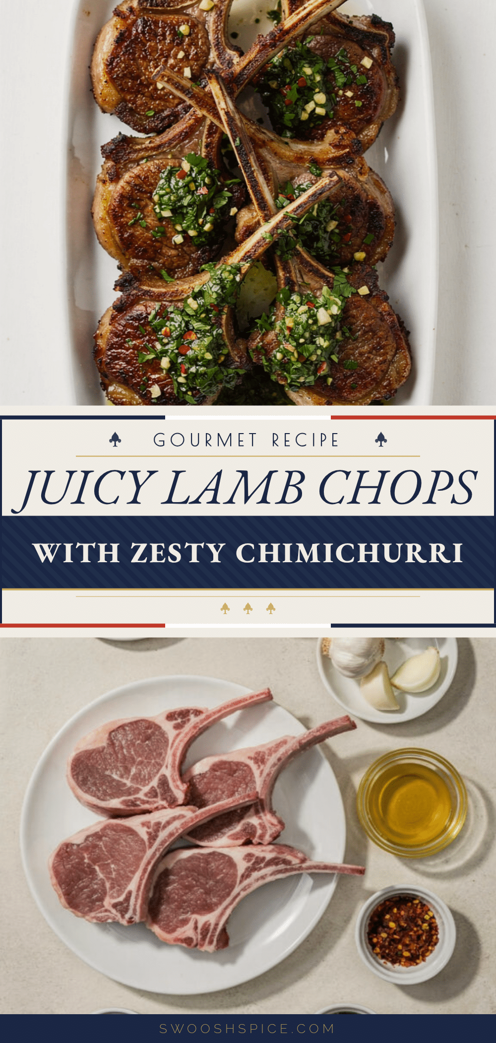 lamb chops with chimichurri sauce recipe