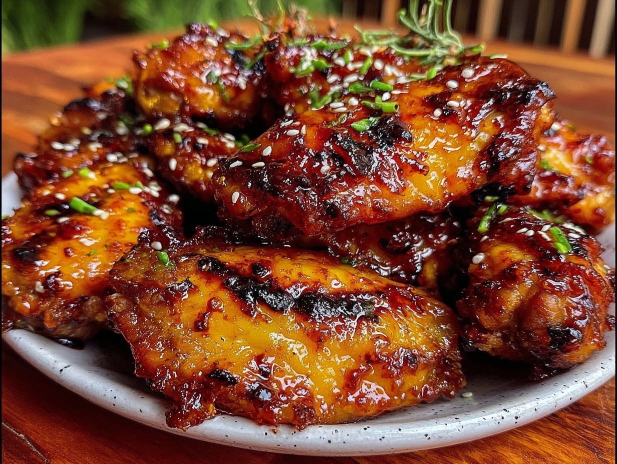 miso honey chicken wings preparation steps