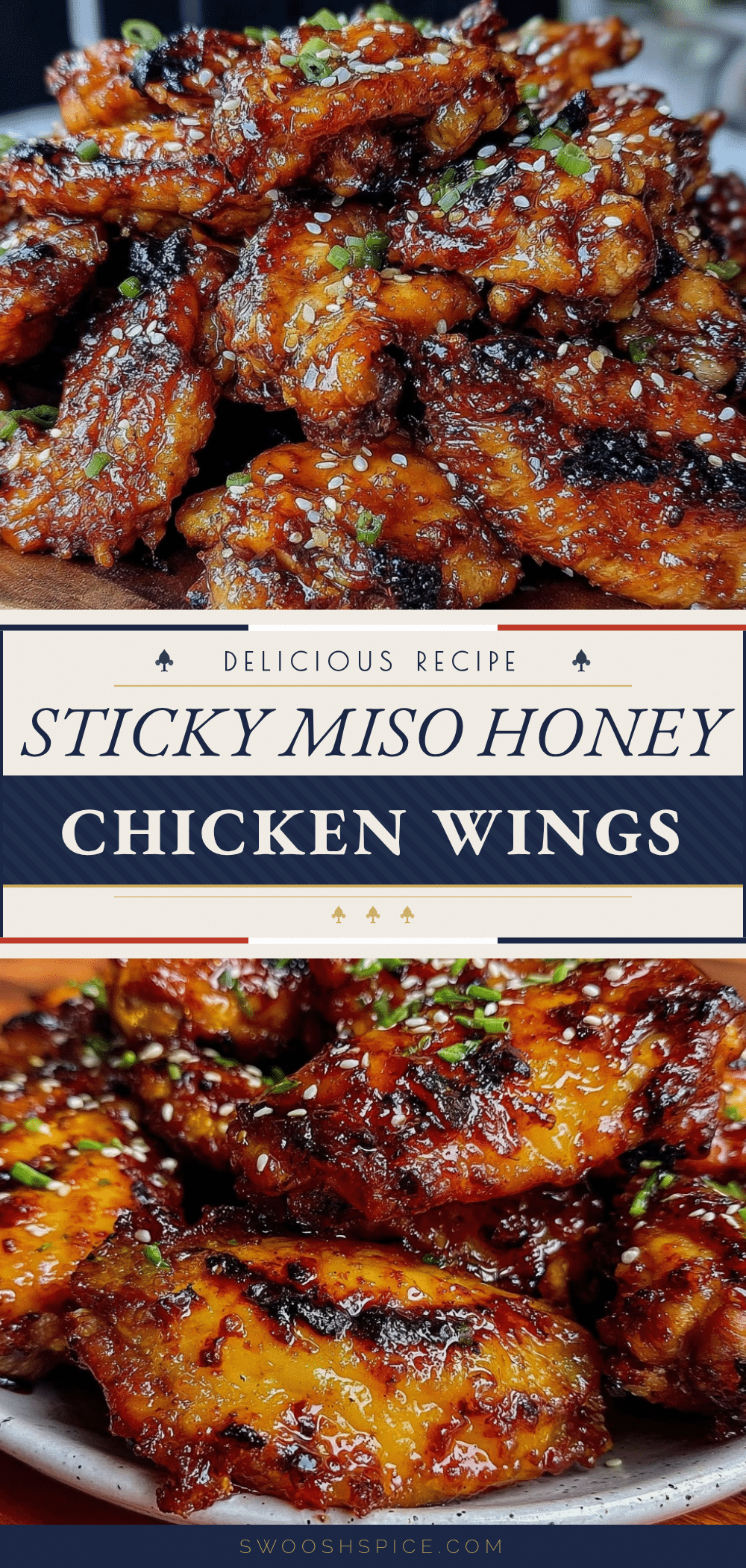 miso honey chicken wings recipe