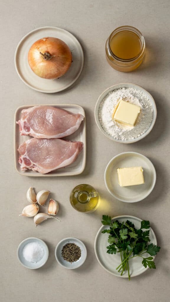 savory turkey chops preparation steps