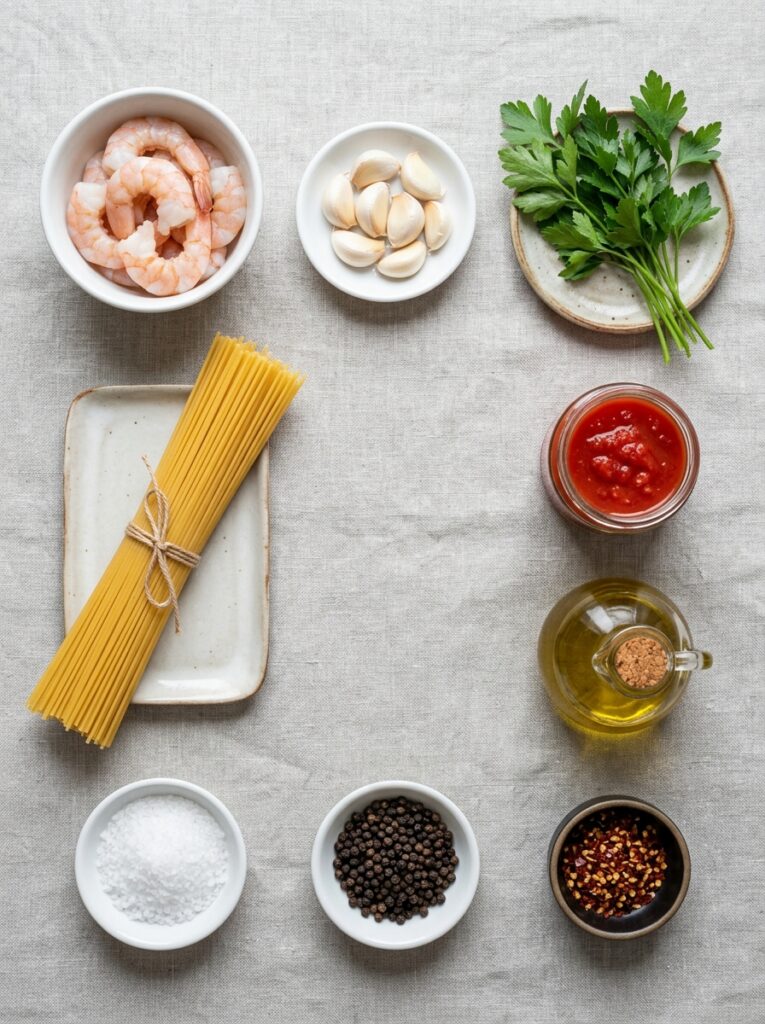 shrimp fra diavolo preparation steps