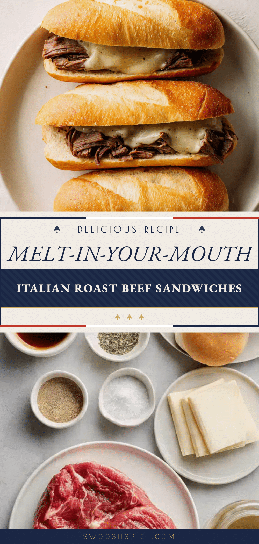 slow cooker italian roast beef sandwiches recipe