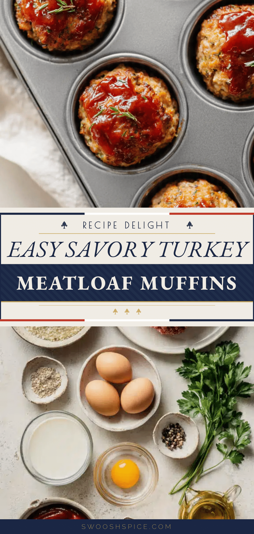 turkey meatloaf muffins recipe